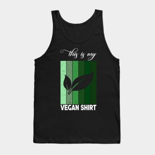 This is my vegan shirt Tank Top